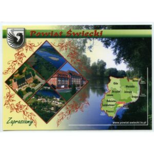 ŚWIECIE HERB MAPKA WIDOKÓWKA WR1247