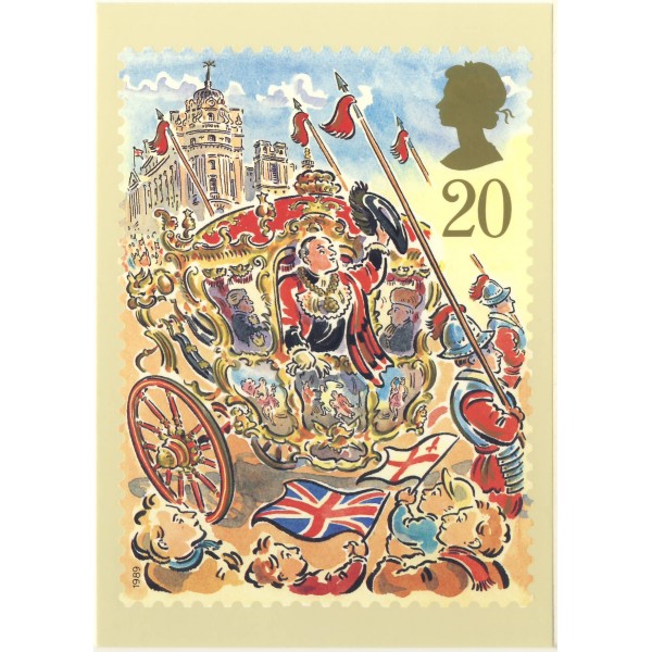 THE LORD MAYOR'S SHOW POCZTÓWKA A2672