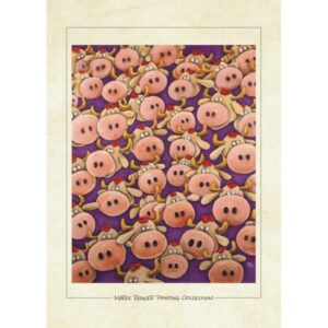 MAREK REGNER PAINTING COLLECTION KROWY POCZTÓWKA WR2333