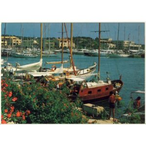 STATEK STATKI PORTO CERVO WIDOKÓWKA WR3007