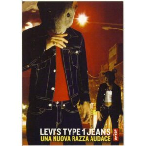 LEVI'S POCZTÓWKA REKLAMOWA WR3225