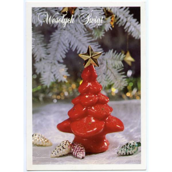 WESOŁYCH ŚWIĄT POCZTÓWKA WR3792