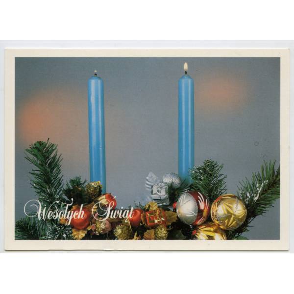 WESOŁYCH ŚWIĄT POCZTÓWKA WR3796