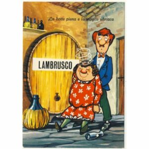WINO LAMBRUSCO POCZTÓWKA WR4938