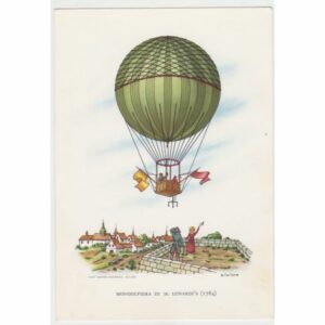 BALON GRAFIKA POCZTÓWKA A63402