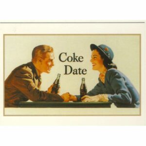 COCA COLA RETRO POCZTÓWKA REKLAMOWA WR4963