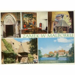 MALBORK ZAMEK WIDOKÓWKA A10078