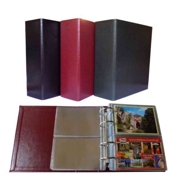 Album kolekcjonerski na widokówki 20 kart 22 x 23,5 cm typ 3005
