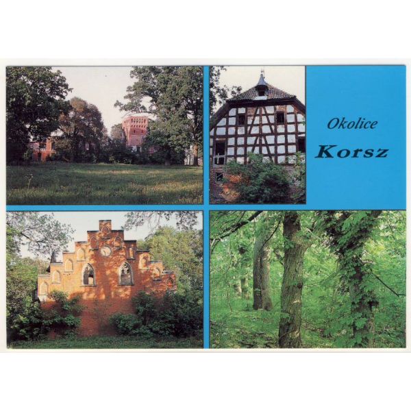 KORSZE I OKOLICE WIDOKÓWKA A16475