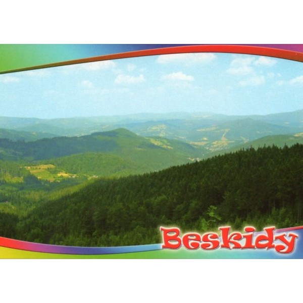 BESKIDY WIDOKÓWKA 10P259