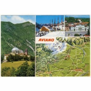 WŁOCHY AVIANO MAPKA WIDOKÓWKA A19004