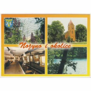 NOŻYNO I OKOLICE HERB WIDOKÓWKA A19751