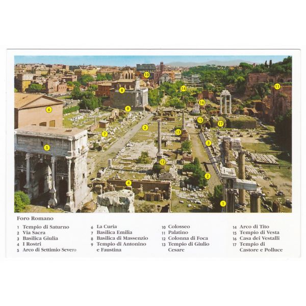 RZYM WIDOKÓWKA A21888