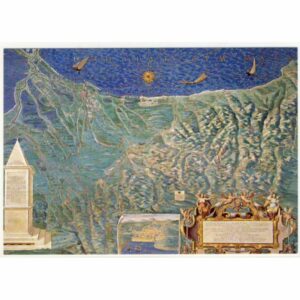 WŁOCHY ROMAGNA MAPKA POCZTÓWKA A16772