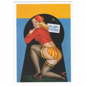 PIN UP GIRL KOBIETA POCZTÓWKA WR6889