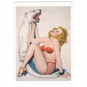 PIN UP GIRL KOBIETA POCZTÓWKA WR6894