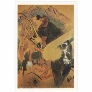 KARYKATURA K. SICHULSKIEGO - KAZIMIERZ PRZERWA-TETMAJER POCZTÓWKA A24988