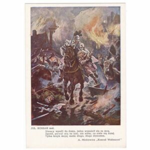 WOJCIECH KOSSAK POCZTÓWKA A25011