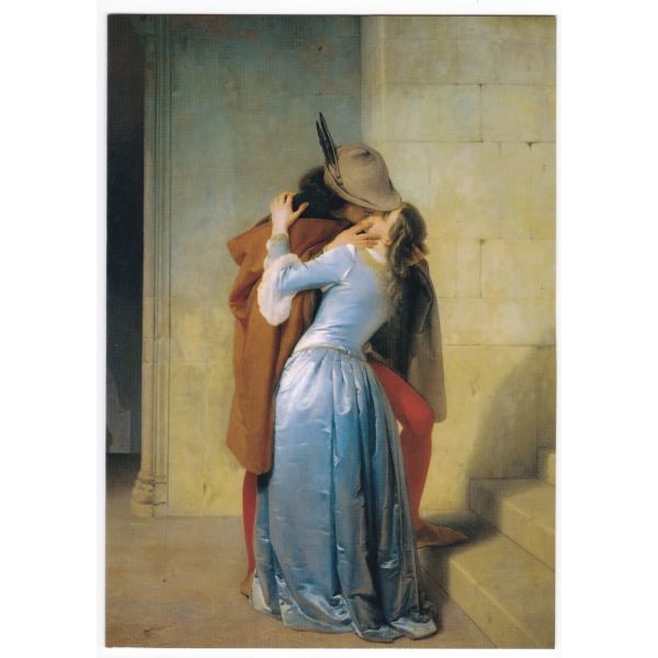 POCAŁUNEK - F. HAYEZ - KARNET Z KOPERTĄ KK-18