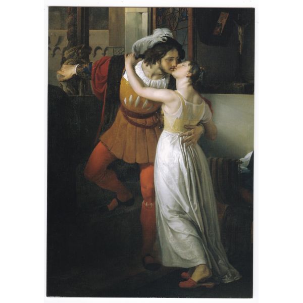 ROMEO I JULIA - F. HAYEZ - KARNET Z KOPERTĄ KK-17