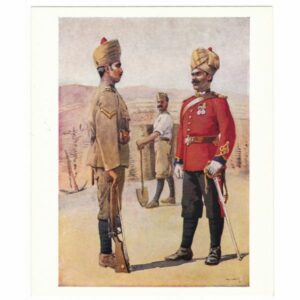 BRITISH INDIAN ARMY SAPPERS AND MINERS POCZTÓWKA A26808