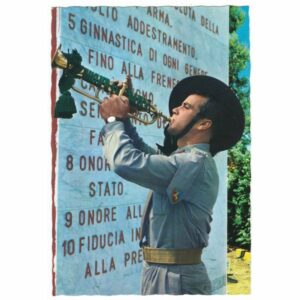 ŻOŁNIERZ TRĘBACZ ARMIA WŁOSKA POCZTÓWKA A27472