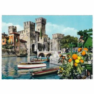 WŁOCHY SIRMIONE ZAMEK WIDOKÓWKA A28310