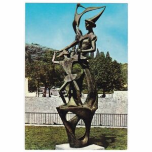 COLLODI RZEŹBA PINOKIA WIDOKÓWKA A28840