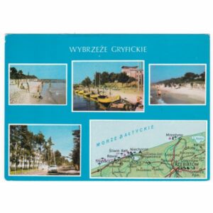 WYBRZEŻE GRYFICKIE MAPKA WIDOKÓWKA A29205