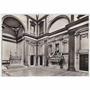 WŁOCHY FLORENCJA BAZYLIKA S. LORENZO WIDOKÓWKA A30022