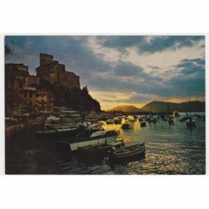 WŁOCHY LERICI ZAMEK WIDOKÓWKA A30760