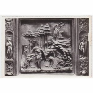 WŁOCHY FLORENCJA PORTA DEL BATTISTERO WIDOKÓWKA A30955