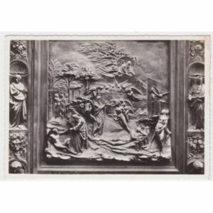 WŁOCHY FLORENCJA PORTA DEL BATTISTERO WIDOKÓWKA A30958