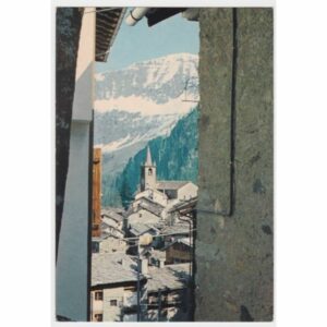 WŁOCHY CHAMPORCHER KOŚCIÓŁ WIDOKÓWKA A30980