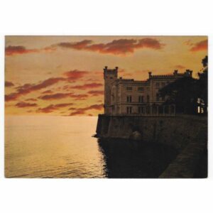 WŁOCHY TRIEST ZAMEK WIDOKÓWKA A31177