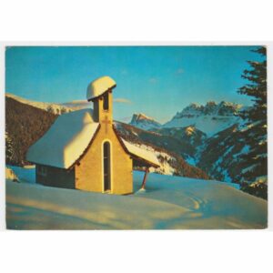 WŁOCHY CIMA PUTIA KOŚCIÓŁEK ZIMA WIDOKÓWKA A31658
