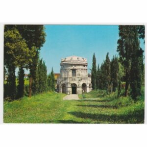 WŁOCHY RAVENNA MAUSOLEO DI TEODORICO WIDOKÓWKA A31716