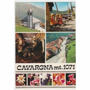 WŁOCHY CAVARGNA WIDOKÓWKA A31757