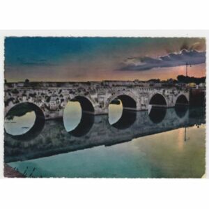 WŁOCHY RIVIERA DI RIMINI PONTE DI TIBERIO WIDOKÓWKA A31897