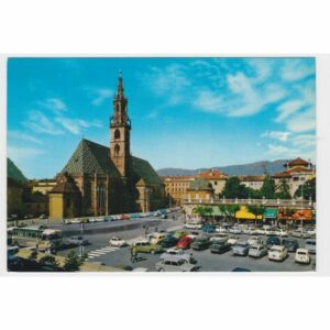 WŁOCHY BOLZANO PIAZZA WALTER WIDOKÓWKA A31916