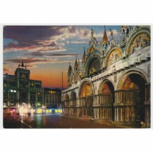 WŁOCHY VENEZIA CHIESA DI S. MARCO WIDOKÓWKA A32074