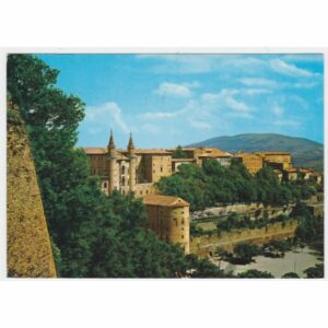 WŁOCHY URBINO PANORAMA KOŚCIÓŁ WIDOKÓWKA A32119
