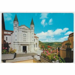 WŁOCHY CASCIA BAZYLIKA WIDOKÓWKA A32133