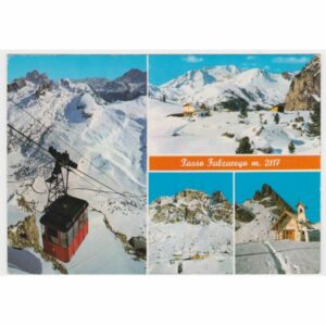 WŁOCHY PASSO FALZAREGO ZIMA WIDOKÓWKA A32136