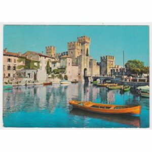 WŁOCHY SIRMIONE ZAMEK WIDOKÓWKA A32154