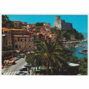 WŁOCHY LERICI ZAMEK WIDOKÓWKA A32174