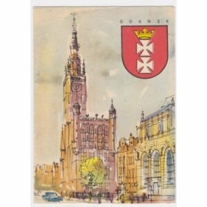 GDAŃSK HERB WIDOKÓWKA A32217