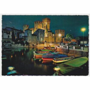 WŁOCHY SIRMIONE ZAMEK WIDOKÓWKA A32752