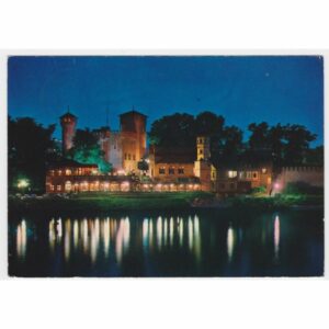 WŁOCHY TURYN TORINO ZAMEK WIDOKÓWKA A32754