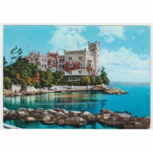 WŁOCHY TRIEST ZAMEK WIDOKÓWKA A32755